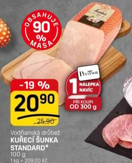 Šunka kuřecí standard Vodňanské kuře