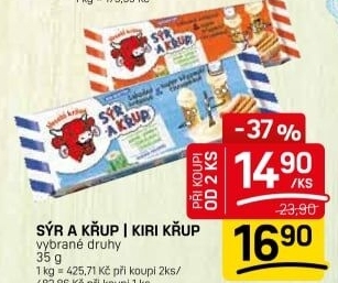 Sýr a křup Kiri