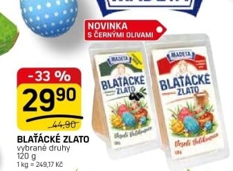 Sýr Blaťácké zlato Madeta