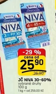 Sýr Niva Jihočeská Madeta