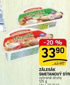 Sýr termizovaný Zálesák