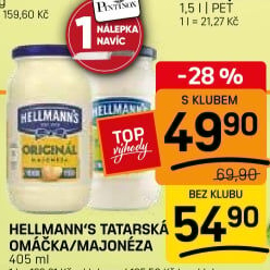 Tatarská omáčka Hellmann'