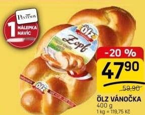 Vánočka Ölz