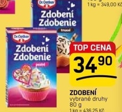 Zdobení Dr. Oetker