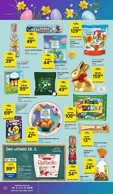 akční leták Tesco 25.3.2026-30.3.2026