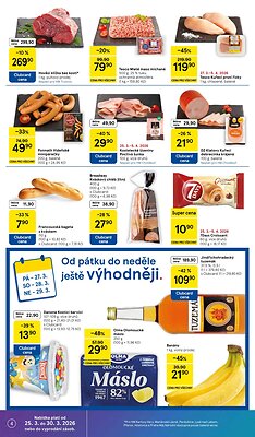 akční leták Tesco 25.3.2026-30.3.2026