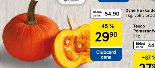 Dýně Hokkaidó