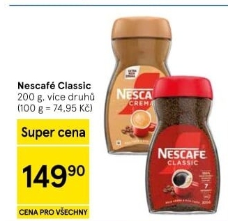Instantní káva Nescafé Classic