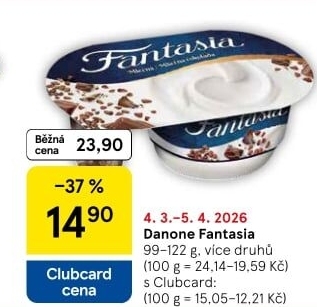 Jogurt Fantasia Danone
