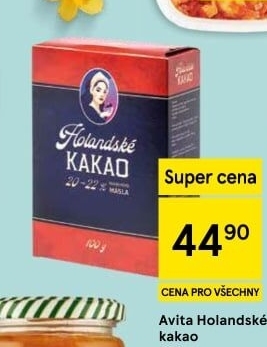 Kakao holandské Avita