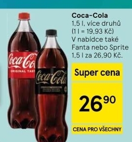 Limonáda Coca Cola