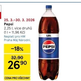 Limonáda Pepsi