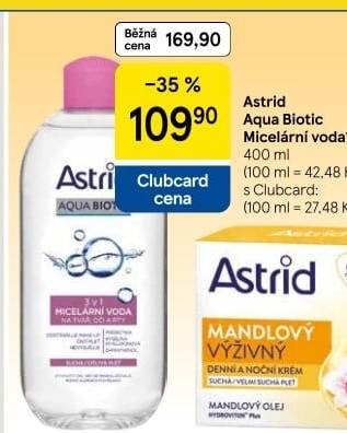 Micelární voda 3v1 Aqua Biotic Astrid