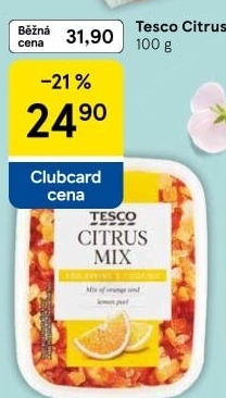 Mix citrusový Tesco