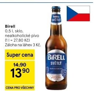 Nealkoholické pivo Birell