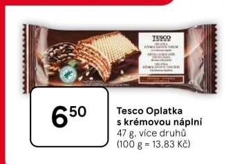 Oplatky Tesco