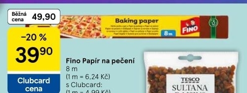 Papír na pečení Fino