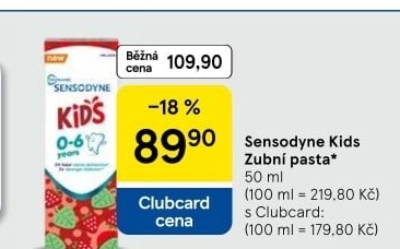 Pasta na zuby Pronamel Kids Sensodyne
