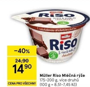 Rýže mléčná Riso Müller