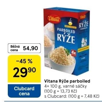 Rýže parboiled Vitana