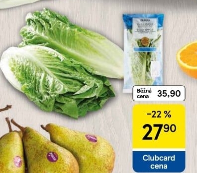 Salát římský Tesco