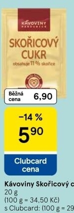 Skořicový cukr Kávoviny