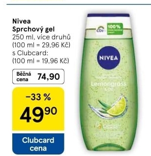 Sprchový gel Nivea