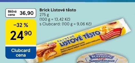 Těsto listové rozválené Brick