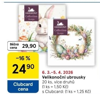 Ubrousky papírové velikonoční Harmony