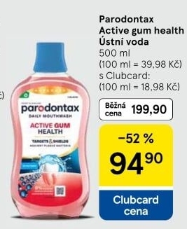 Ústní voda Parodontax