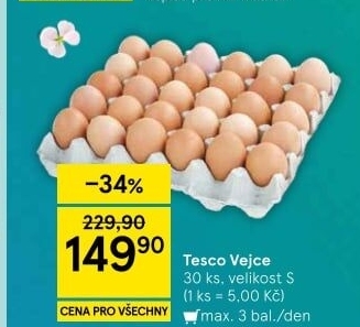Vejce S Tesco