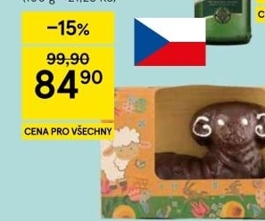 Velikonoční beránek Jizerské pekárny