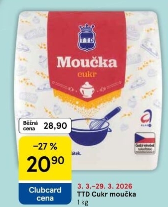 Cukr moučka TTD