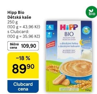 Dětská kaše Bio HiPP