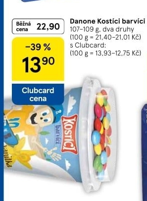 Dezert Kostíci Danone