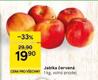 Jablka červená