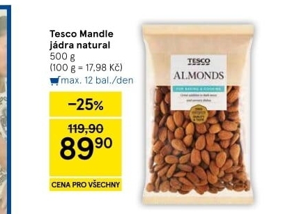 Mandle Tesco