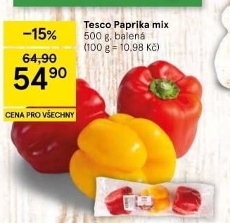 Paprika mix Tesco