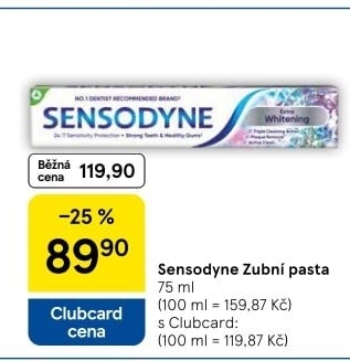 Pasta na zuby Sensodyne