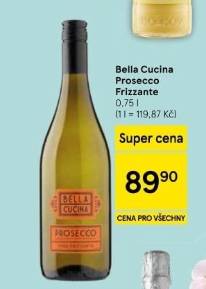 Prosecco Frizzante Bella Cucina