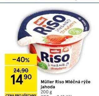 Rýže mléčná Riso Müller