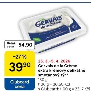 Sýr Gervais De La Créme