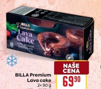 Lava Cake mražený Billa Premium