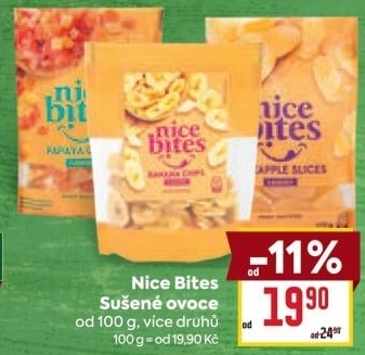 Ovoce sušené Nice Bites