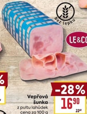 Vepřová šunka LE&amp