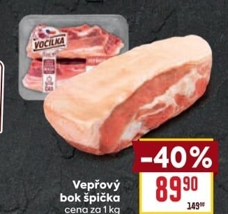 Vepřový bok špička Vocílka