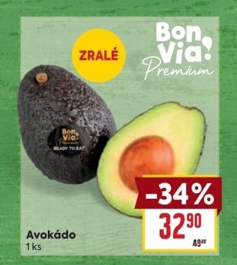 Avokádo Billa Bonvia Premium