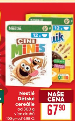 Cereálie Nestlé