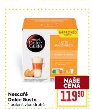 Kapsle Dolce Gusto Nescafé