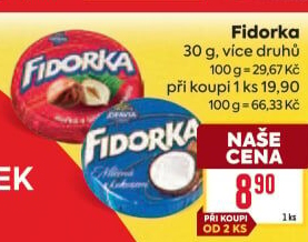 Oplatky Fidorka Opavia